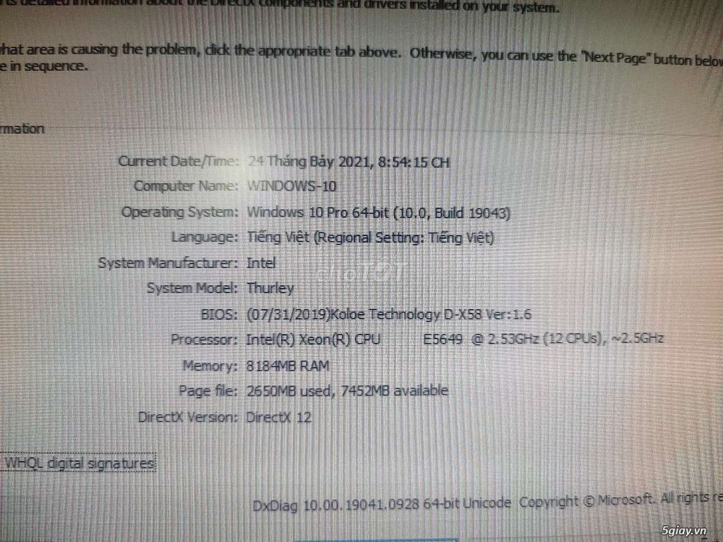 PC đồ họa V phòng 12CPU SSD 240Gb VGA rời LCD 24 - 2