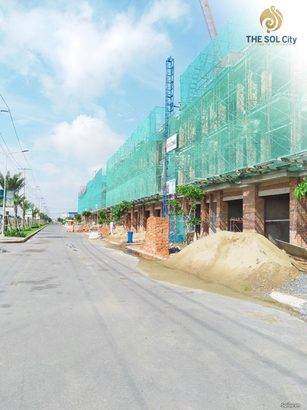 Shophouse the sol city diện tích 100m2