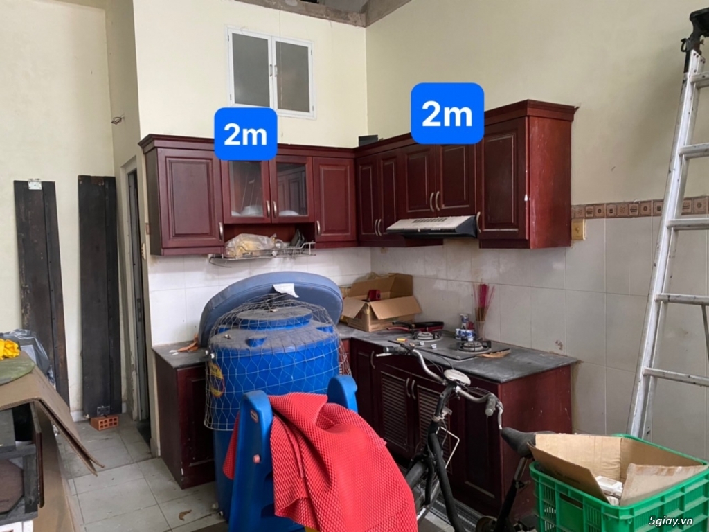 Thanh lý tủ bếp gỗ Cam xe
