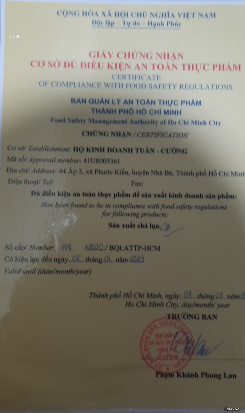 Chả các loại giao quận 4 miễn phí ship - 1