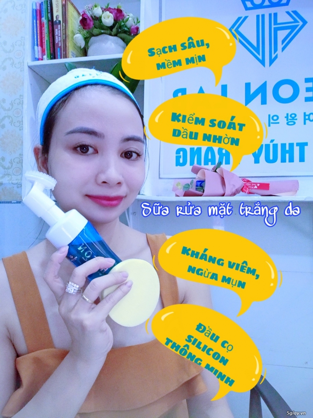 Sữa rửa mặt đầu cọ Hyeon lab, mỹ phẩm cao cấp Hyeon lab. - 3