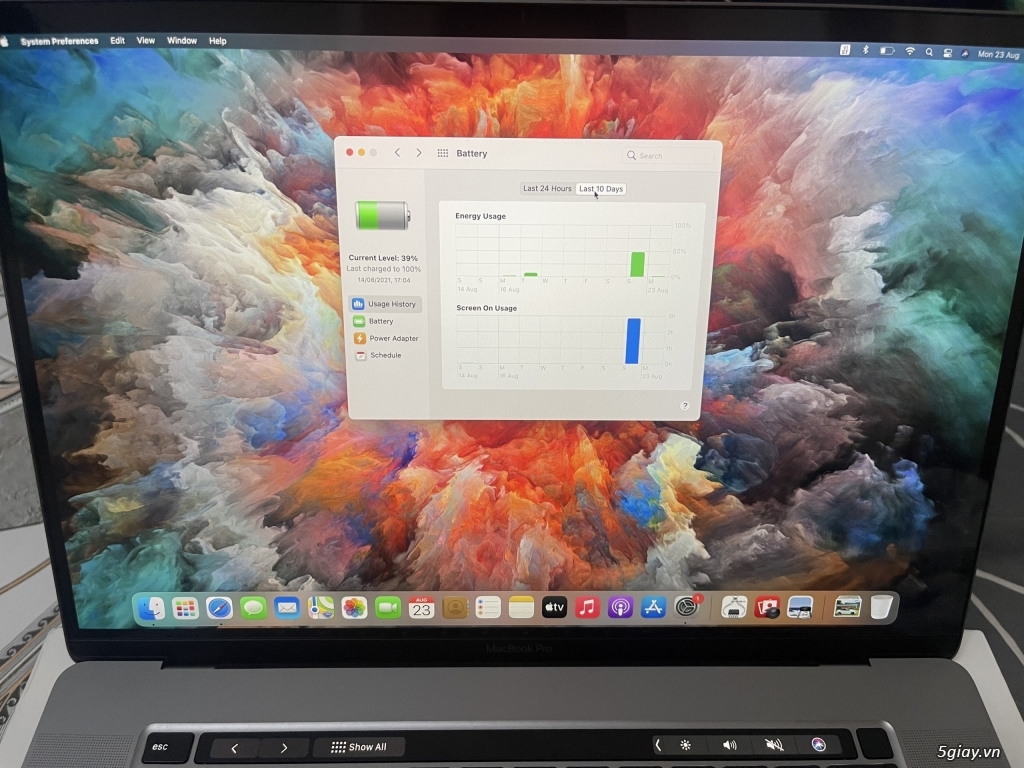 Macbook Pro 16 2019 MVVJ2 Fullbox như mới dùng hết 1 năm - 6