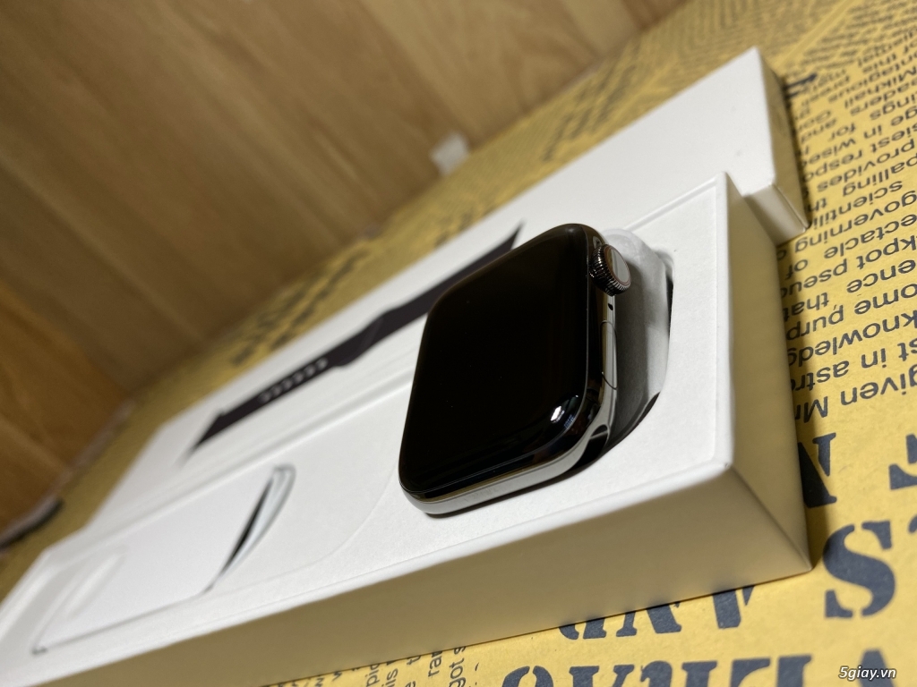 Apple watch thép 6 44mm graphite mầu mới nhất chuẩn openbox như new