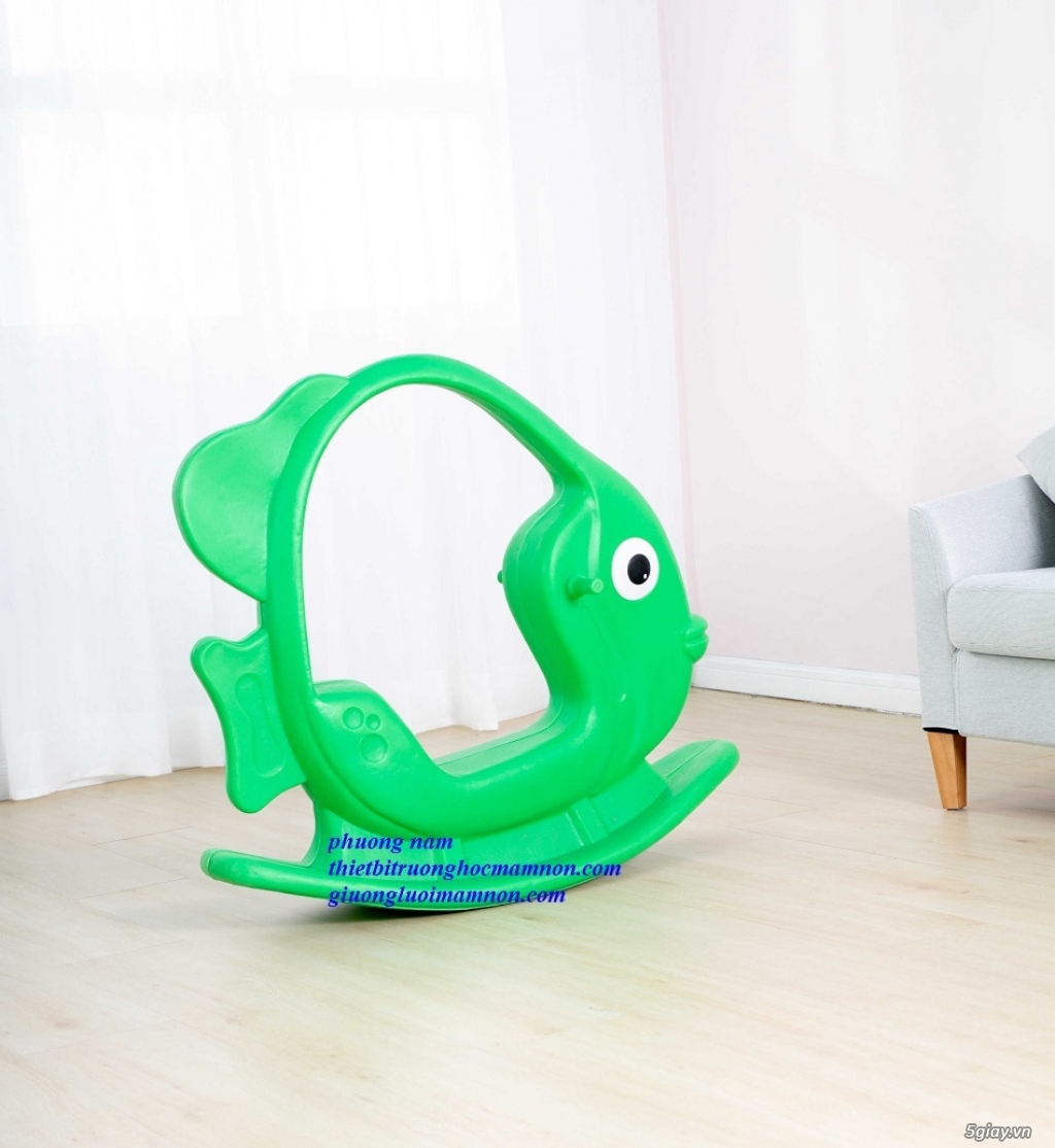 bập bênh cá nhập khẩu cho bé