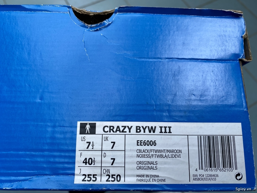 Adidas BYW 3 Crazy mới 100% - 4