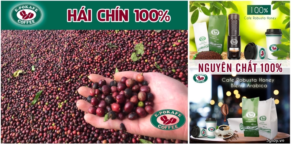 Cung cấp cafe rang xay nguyên chất ở Tp. Biên Hoà - Đồng Nai