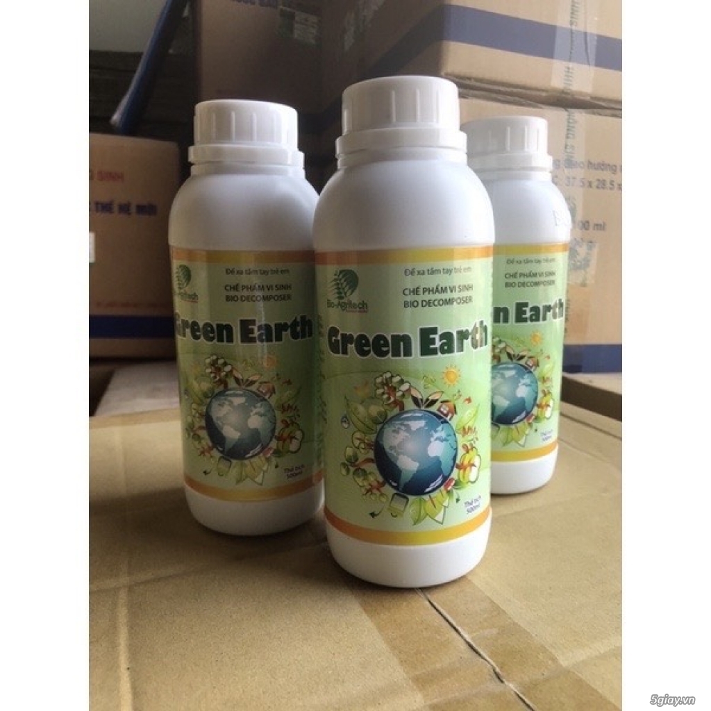 Green earth_ Chế phẩm vi sinh _ chai 500ml - 1