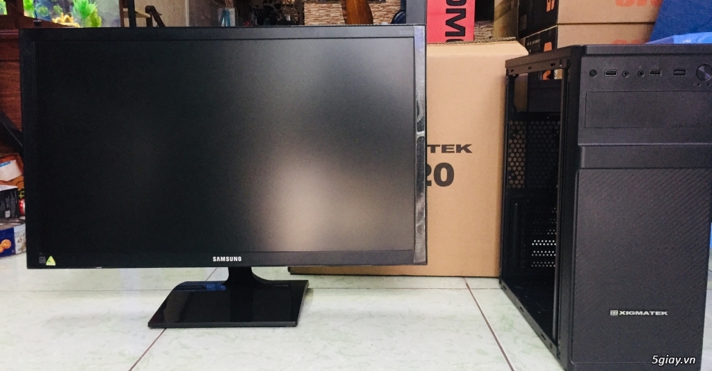 Bộ i3-9100F thế hệ 9+ LCD Samsung 27in - 2