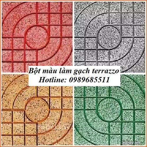 Bột màu làm gạch terrazzo - 2