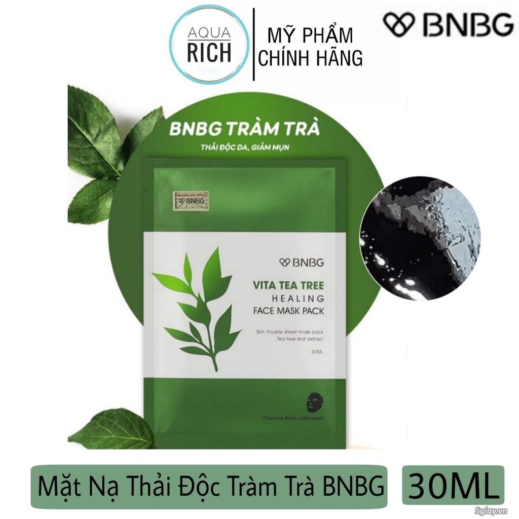 Mặt Nạ Tràm Trà BNBG Vita Tea Tree Healing Face Mask Pack