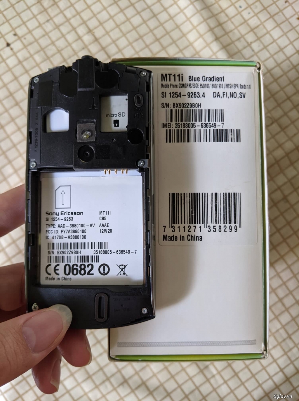 Sony Ericsson Xperia Neo V sưu tầm fullbox like new 100% - 4