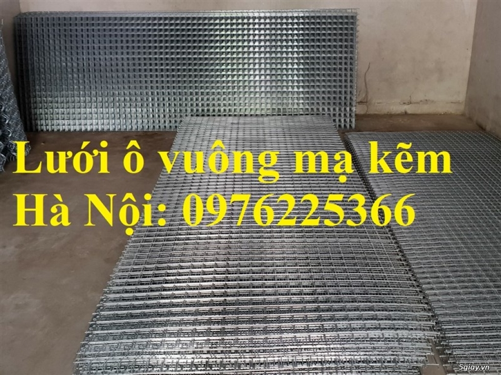 Lưới thép hàn mạ kẽm D2 A25X25, D3 A50X50, D4 A50X50 - 5
