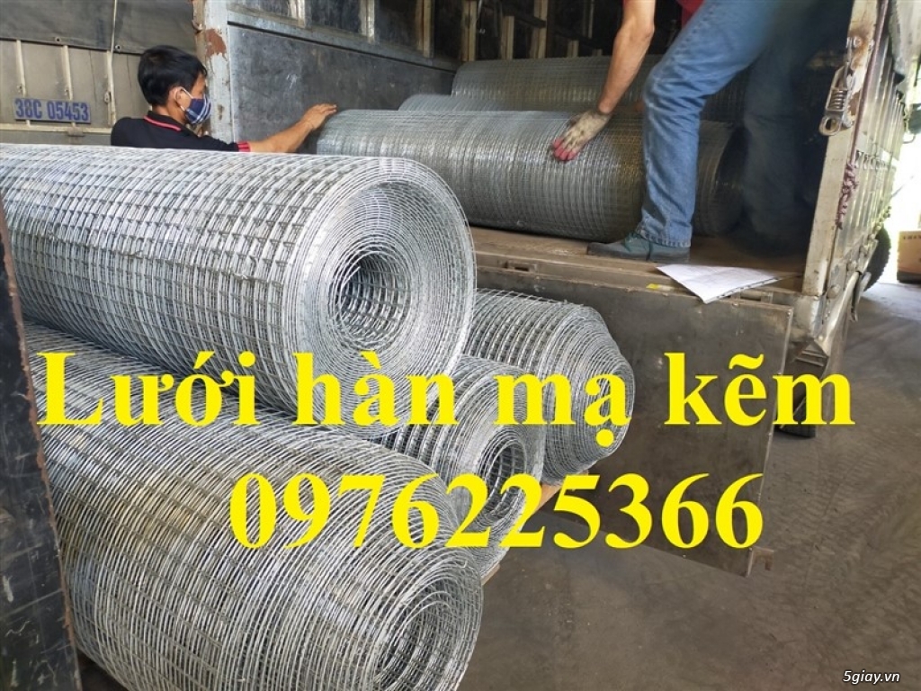 Lưới thép hàn mạ kẽm D2 A25X25, D3 A50X50, D4 A50X50 - 3