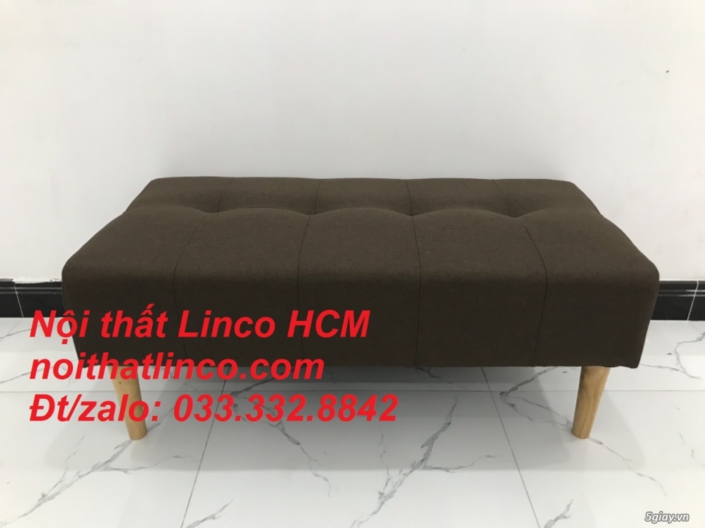 Ghế đôn sofa mini dài 1m phòng nhỏ giá rẻ Nội thất Linco HCM - 1