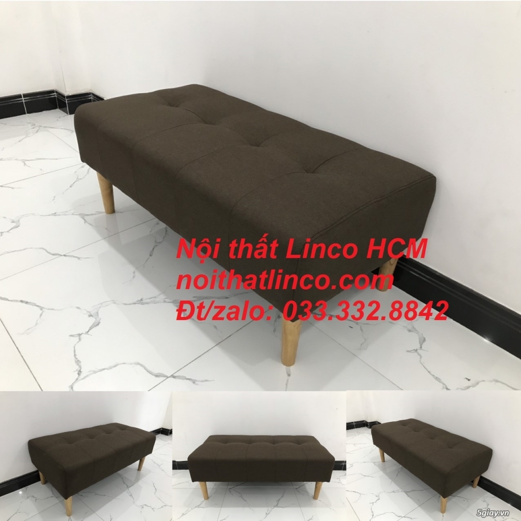 Ghế đôn sofa mini dài 1m phòng nhỏ giá rẻ Nội thất Linco HCM
