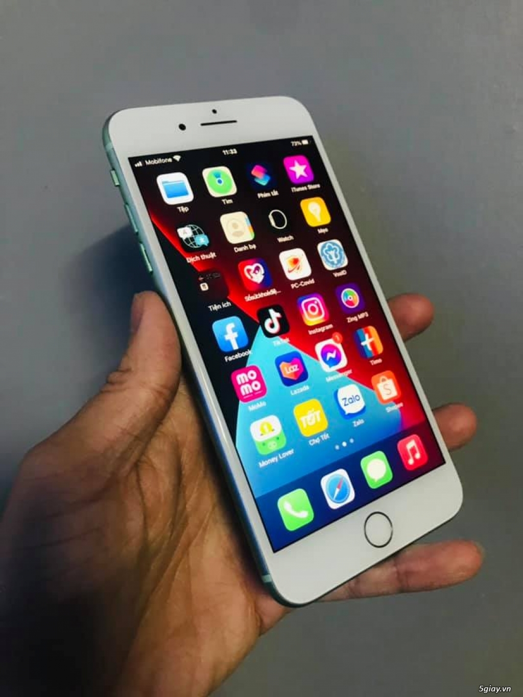 Bán Iphone 8plus qte 64gb màu xanh Mint siêu đẹp - 1