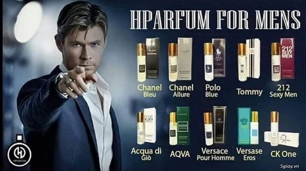 Hparfum- Tinh dầu thơm Pháp