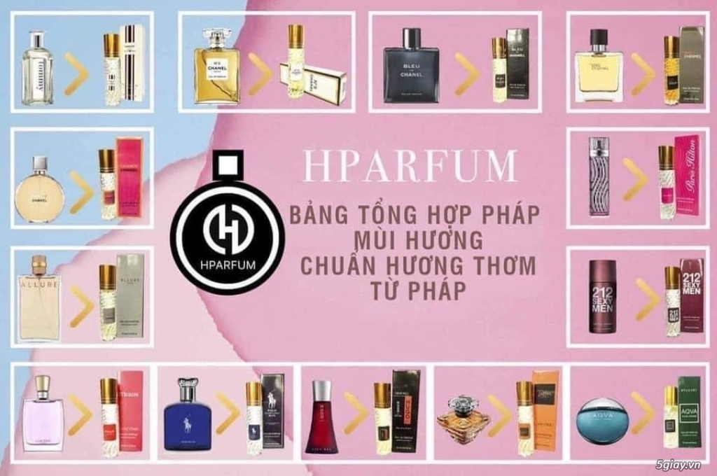Hparfum _ Tinh dầu thơm Pháp