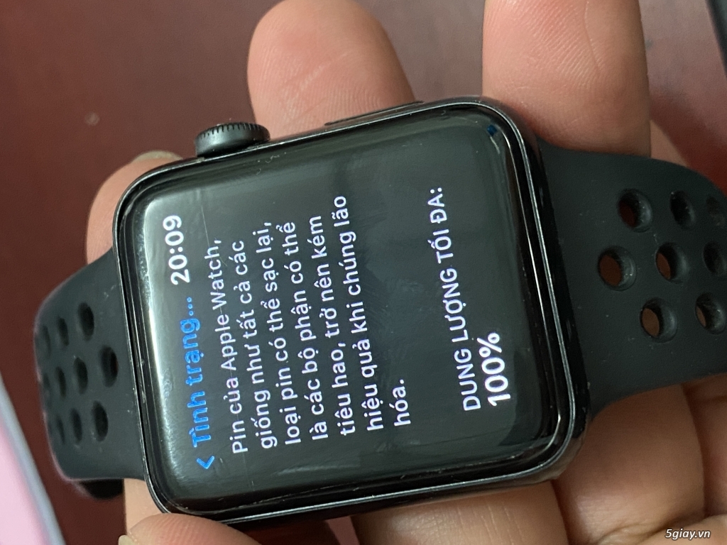 Apple watch seri 3 42mm fullbox liknew còn bh 06/2022 - 1