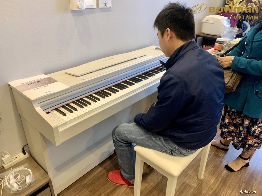 PIANO điện MỚI BOWMAN CX250 phù hợp cho mọi lứa tuổi