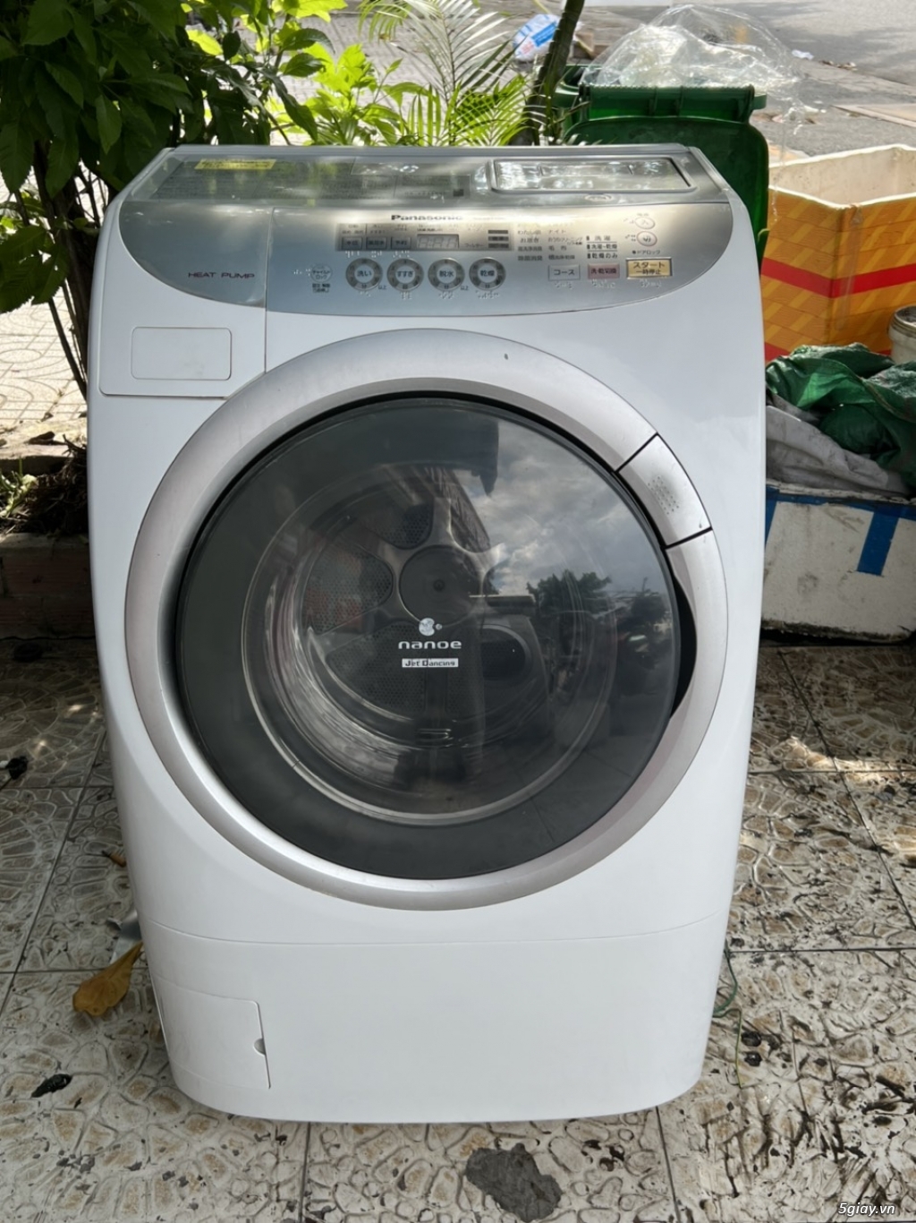 Máy giặt cũ nội địa Panasonic NA-VR3500L sấy BLOCK, tiết kiệm điện - 9