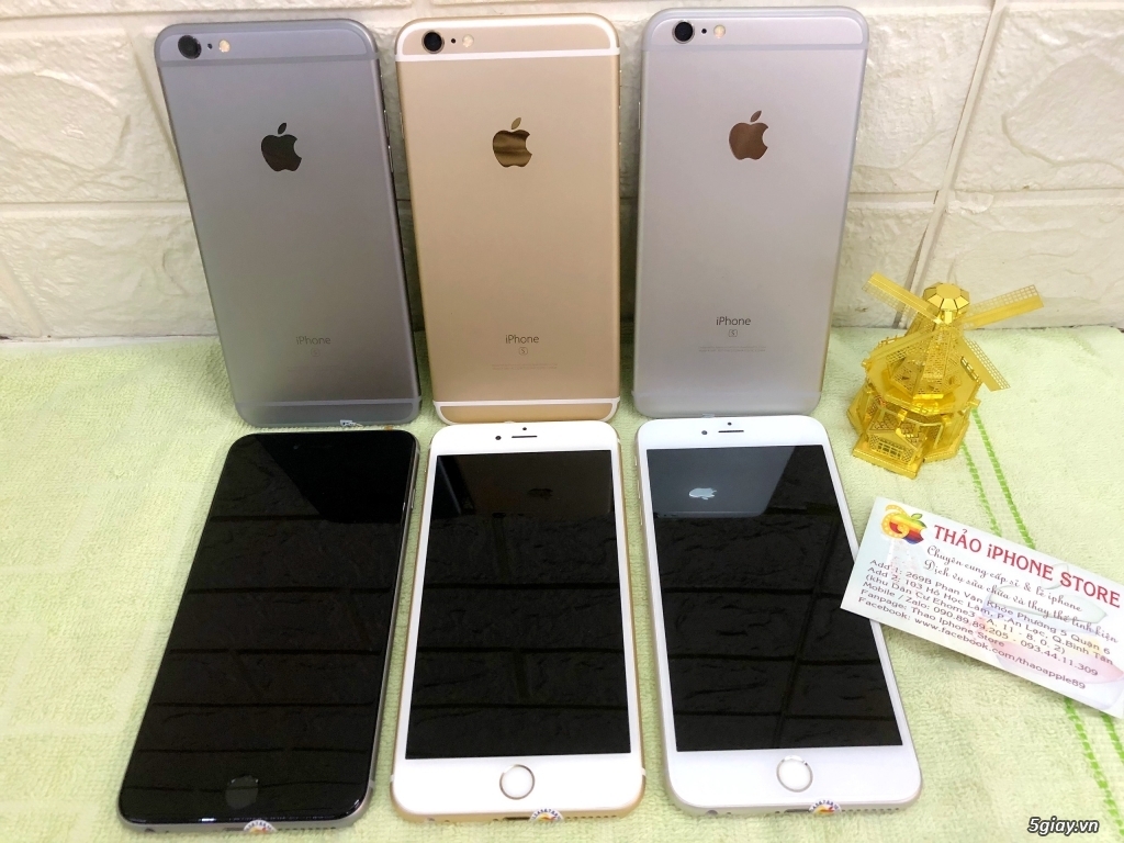 ☆☆☆ iPhone 6S Plus-64/128G-QUỐC TẾ-ĐỦ MÀU.MỚI 99%.FULL TÍNH NĂNG - 1