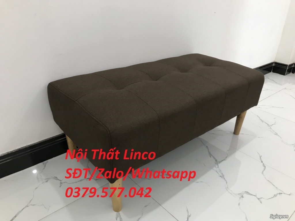 Ghế đôn sofa hình chữ nhật dài 1m giá rẻ Nội Thất Linco Tiền Giang - 1