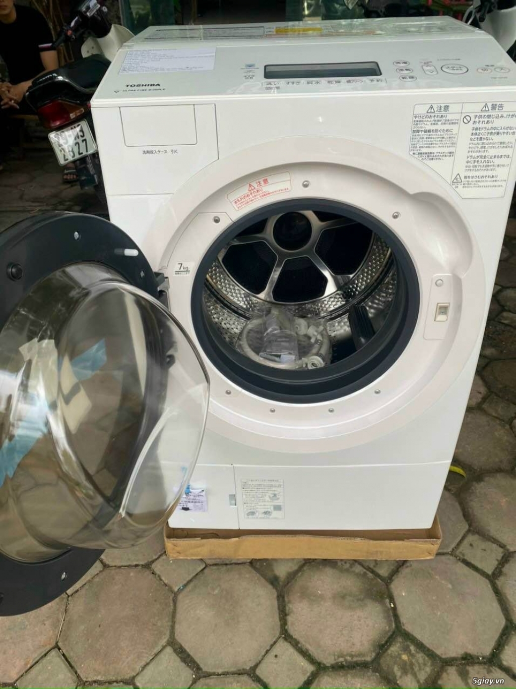 Máy giặt TOSHIBA TW-117V9L Giặt 11kg Sấy 7kg Sấy Block, Date 2020 - 6
