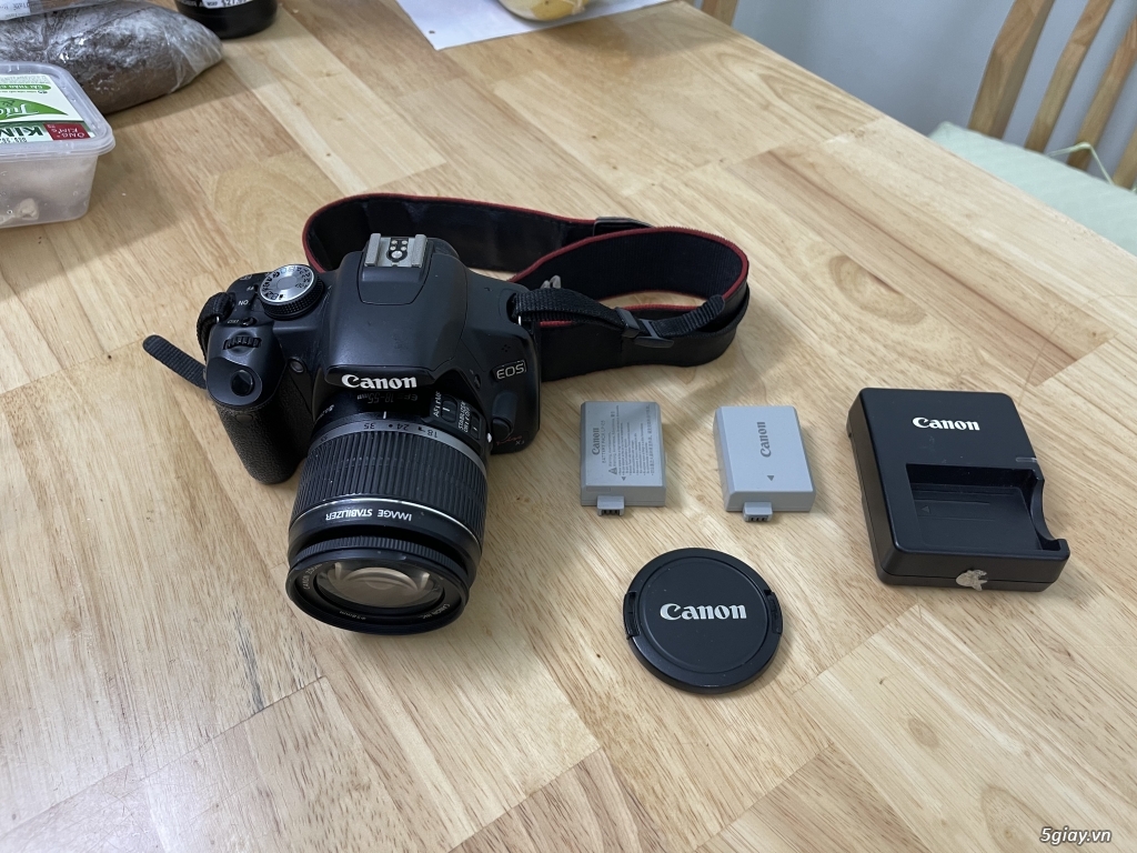 Máy ảnh Canon Kiss X3 - hàng cất trong tủ ít dùng - 4