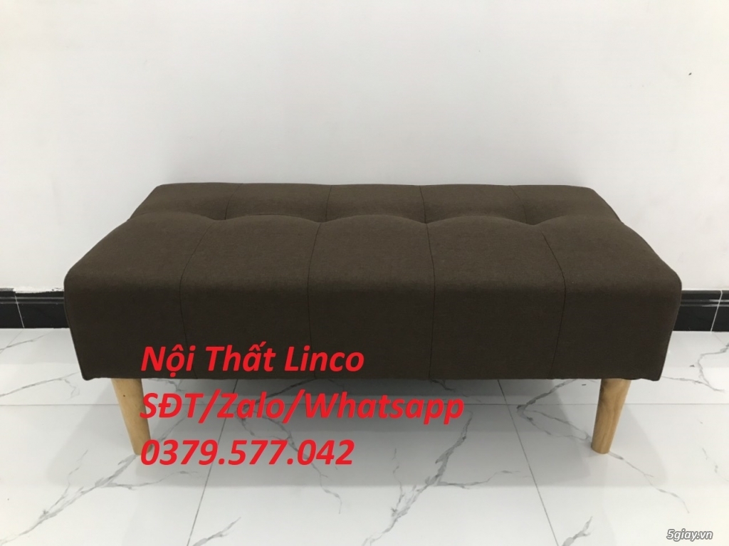 Ghế đôn sofa hình chữ nhật dài 1m giá rẻ Nội Thất Linco Tiền Giang - 2