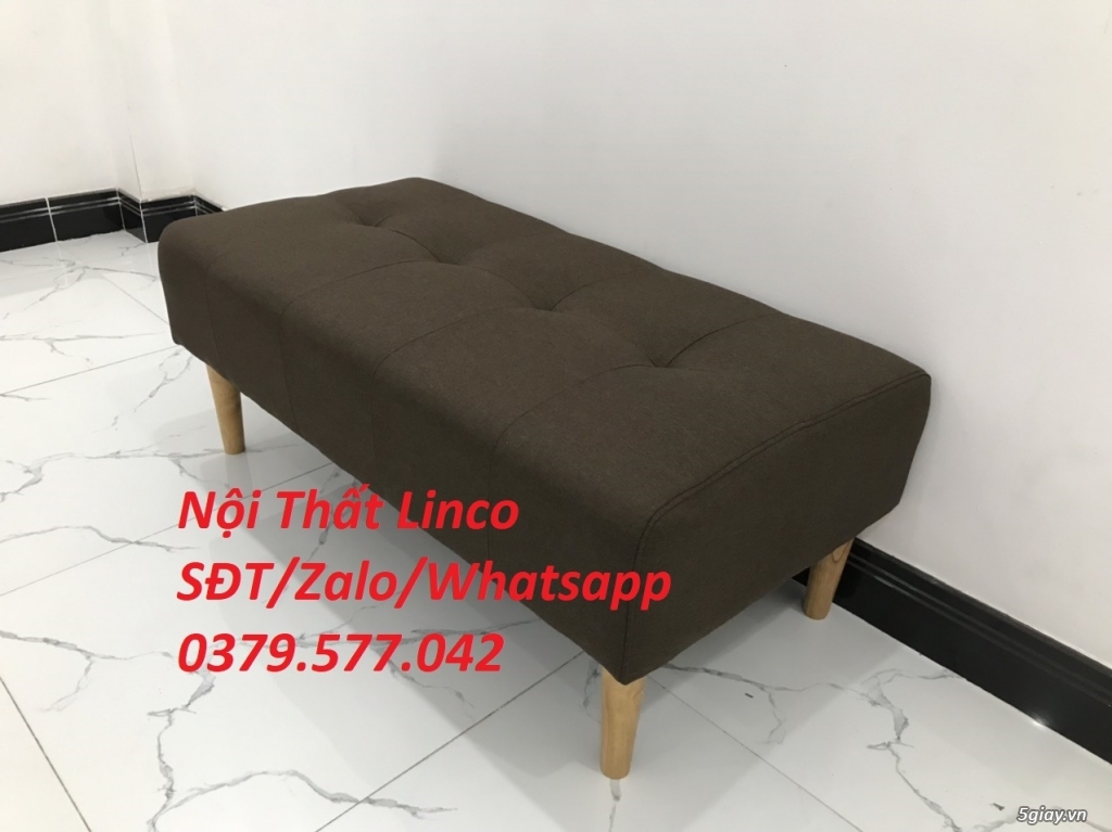 Ghế đôn sofa hình chữ nhật dài 1m giá rẻ Nội Thất Linco Tiền Giang