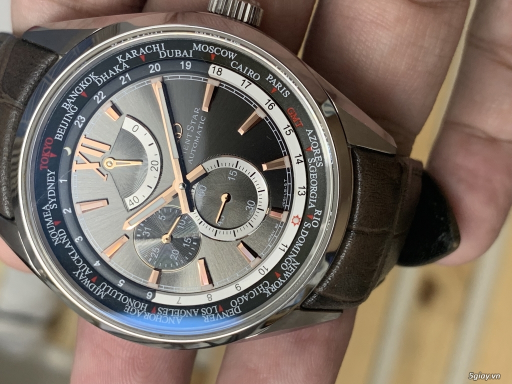 Orient star worldtime cao cấp