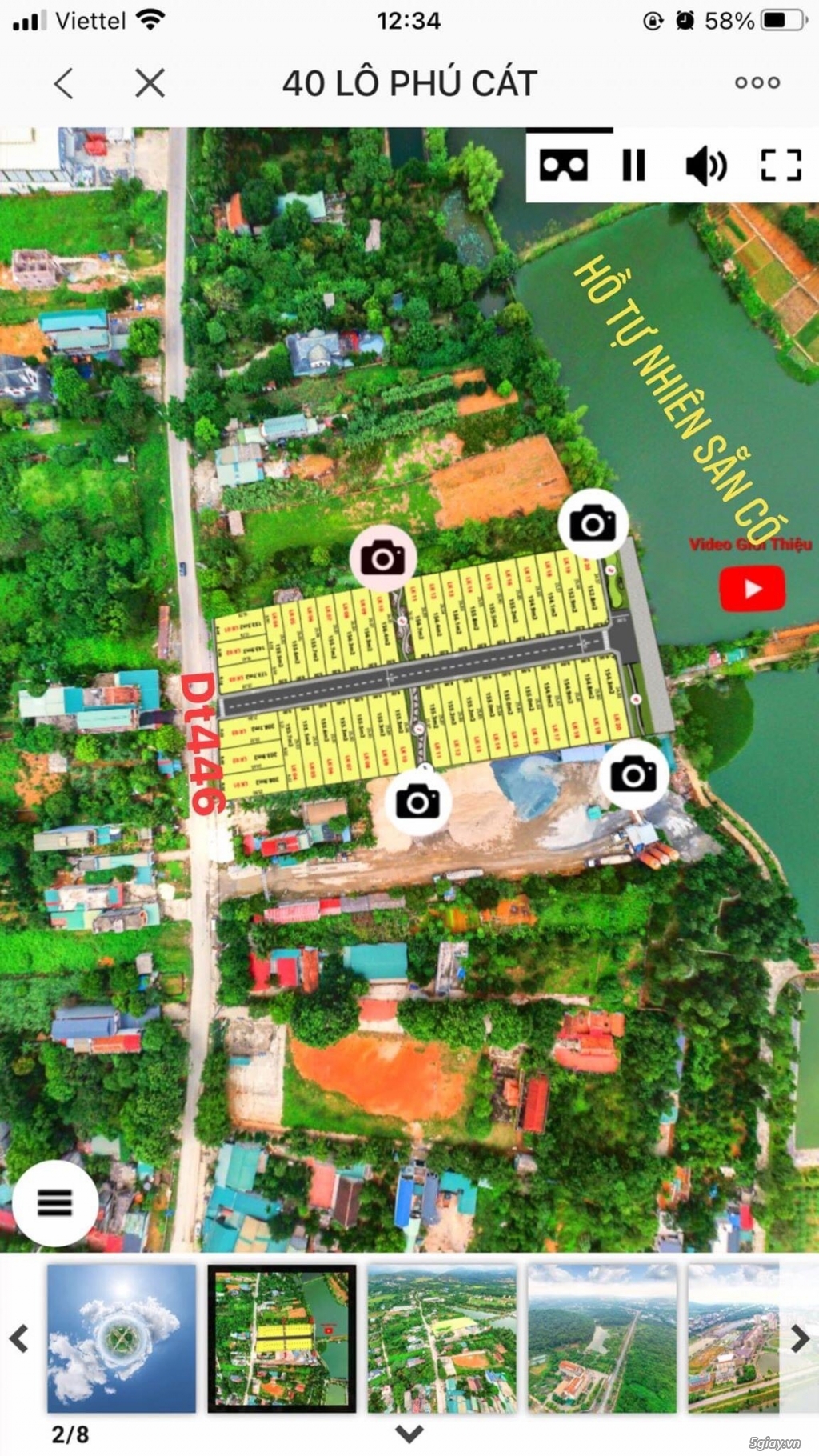 Bán đất thổ cư sdcc xã Bình Yên Khu CNC Hòa Lạc đường 30m chỉ 1tỷ - 3