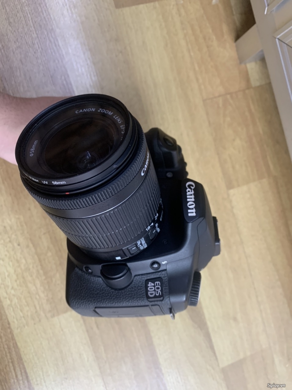 Cần bán Canon 40D mới 99%, ống kính 18-55mm STM.