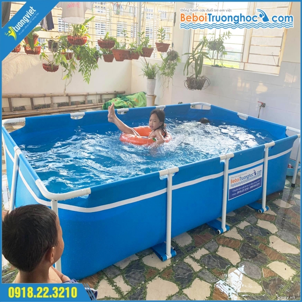 Bể bơi mini KT 2.8x1.6x0.6m - 4