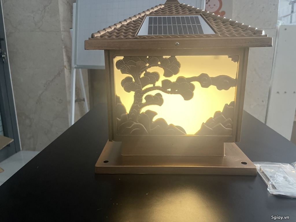 Đèn sân vườn trụ cổng cây Tùng MK-1603 - 12