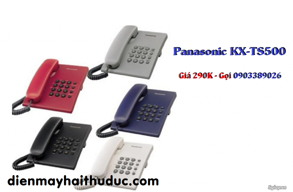 Điện thoại bàn Panasonic KX-TS500 hàng Malaysia giá rẻ