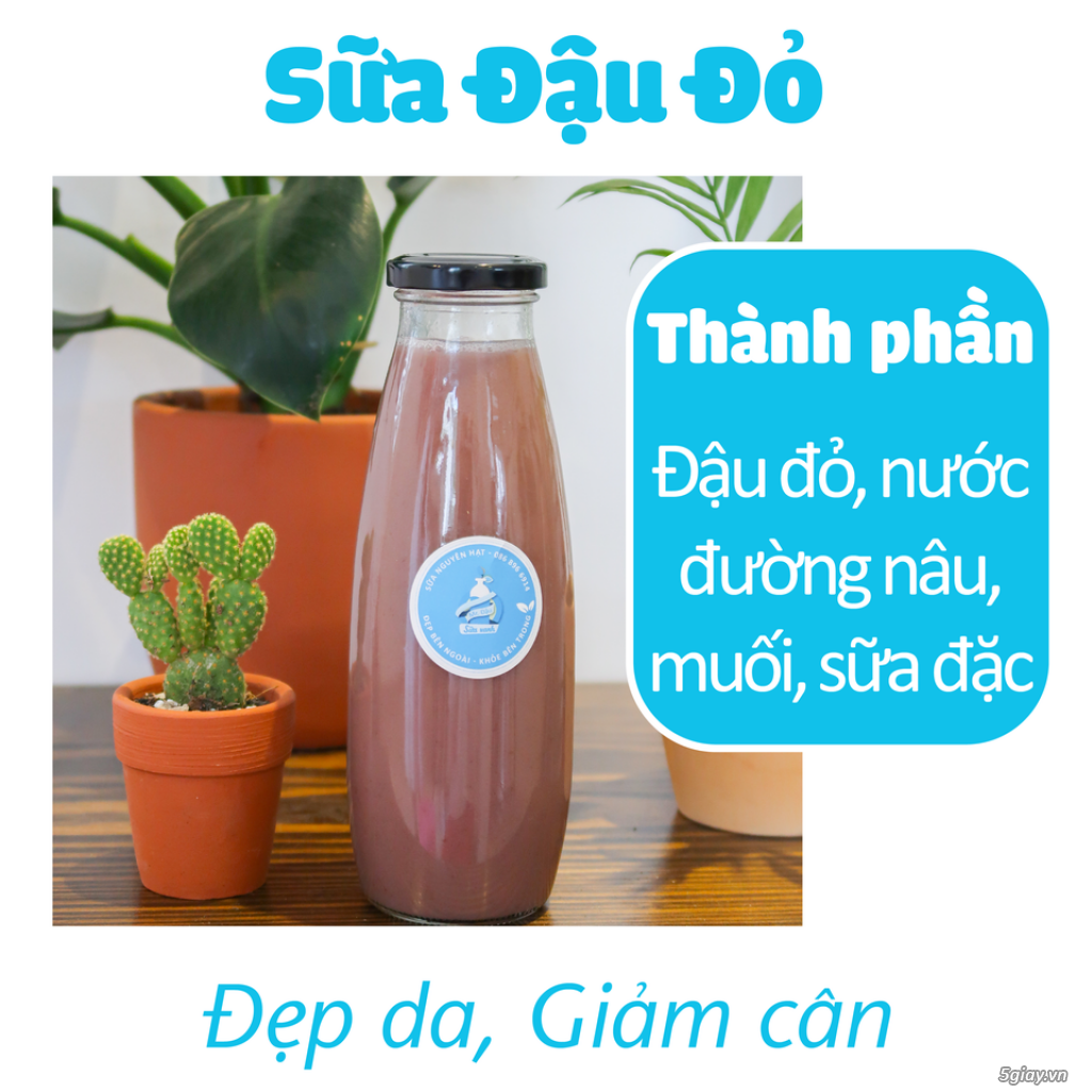 Sữa Hạt tốt cho sức khỏe