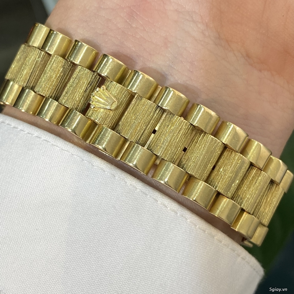 Rolex 18248 vò vàng đúc 18k