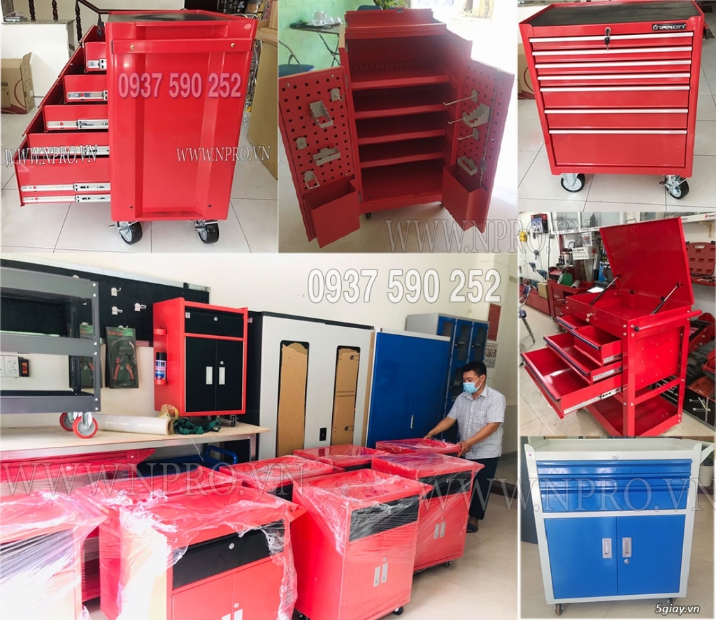 Lựa chọn xe đẩy dụng cụ, kệ đựng đồ nghề chất lượng - 3