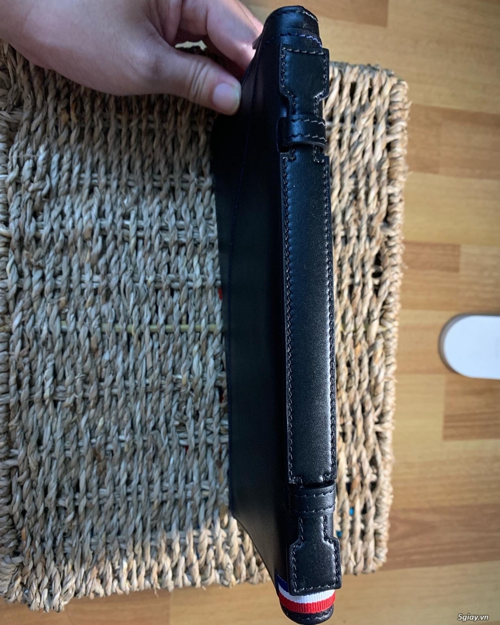 Cần bán lại 1 cái ví da hiệu Dupont mua tại Anh, hàng chính hãng 100%. - 4