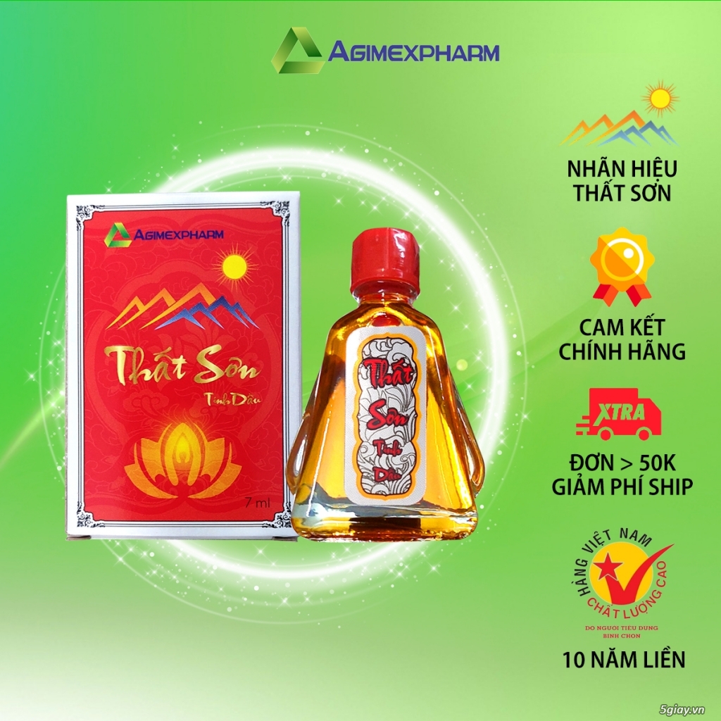 Dầu gió đỏ Thất Sơn - Chai 7ml - Liên hệ lấy giá sỉ - 3