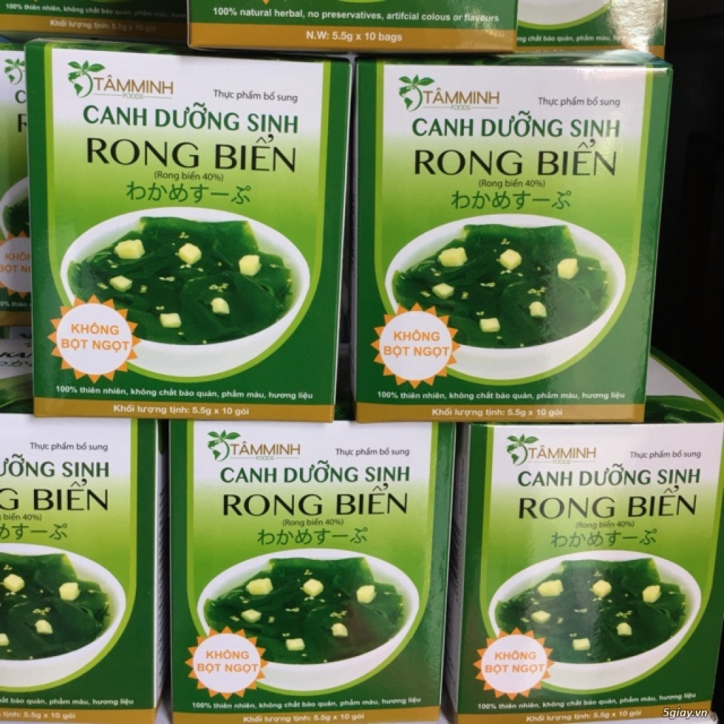 Canh rong biển ăn liền, canh dưỡng sinh rong biển - 13