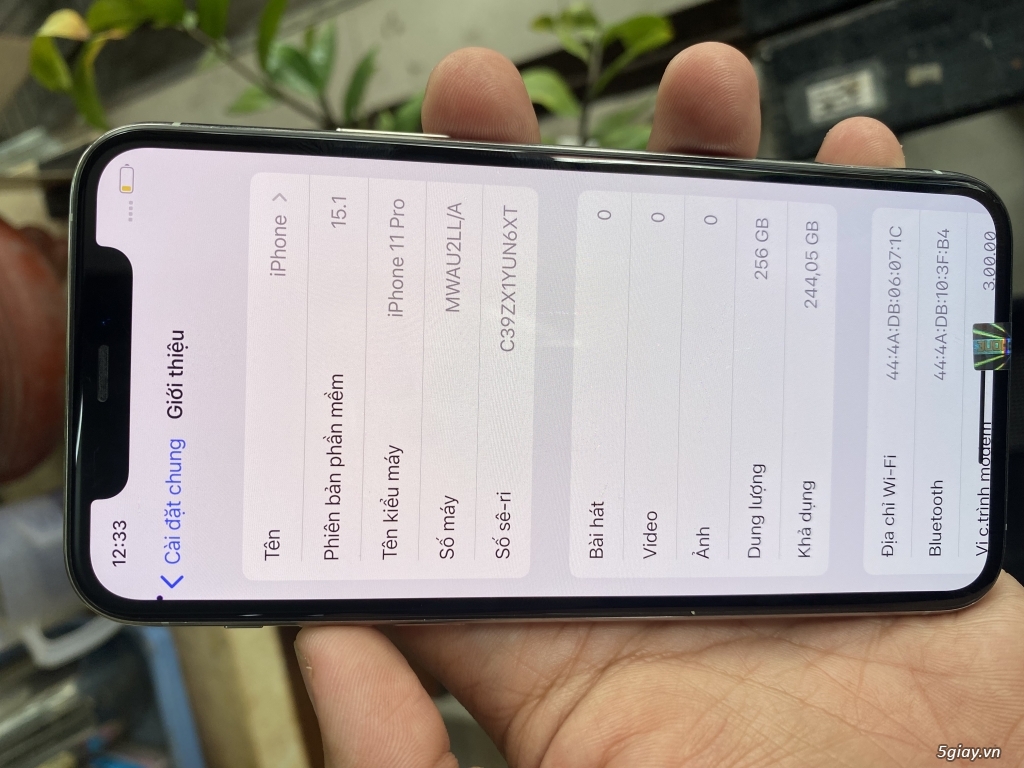 Iphone 11 Pro 256Gb trắng - 3