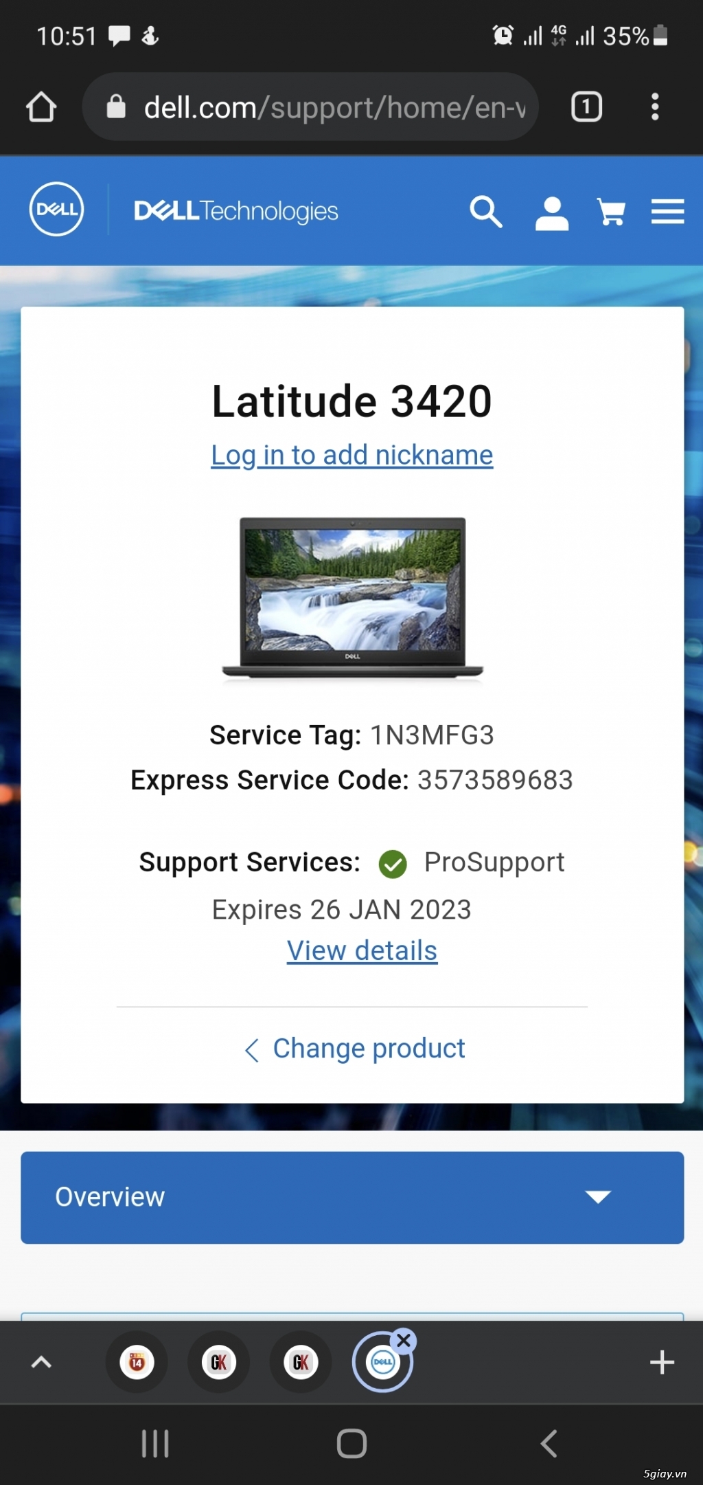 Dell Latitude 3420 mới bh dài 2023