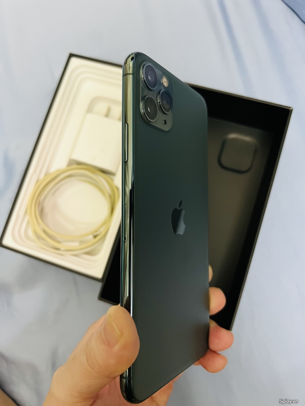 BÁN IPHONE 11PRO MAx 256GB/LL/A Đầy đủ cáp xạc zin theo máy,fix nhẹ - 2