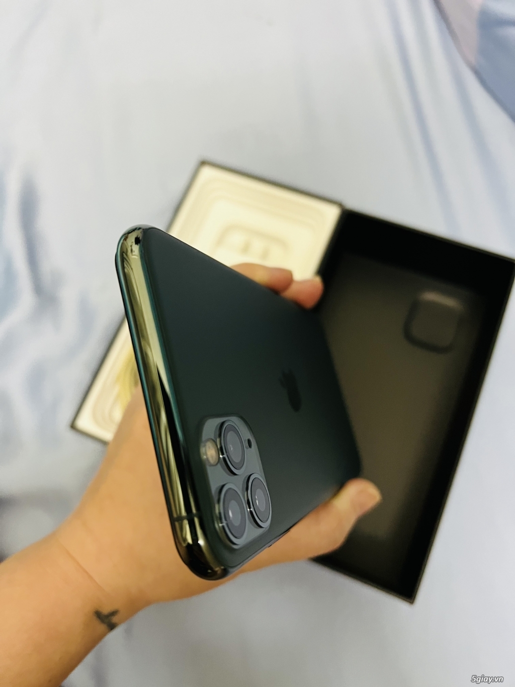 BÁN IPHONE 11PRO MAx 256GB/LL/A Đầy đủ cáp xạc zin theo máy,fix nhẹ - 1