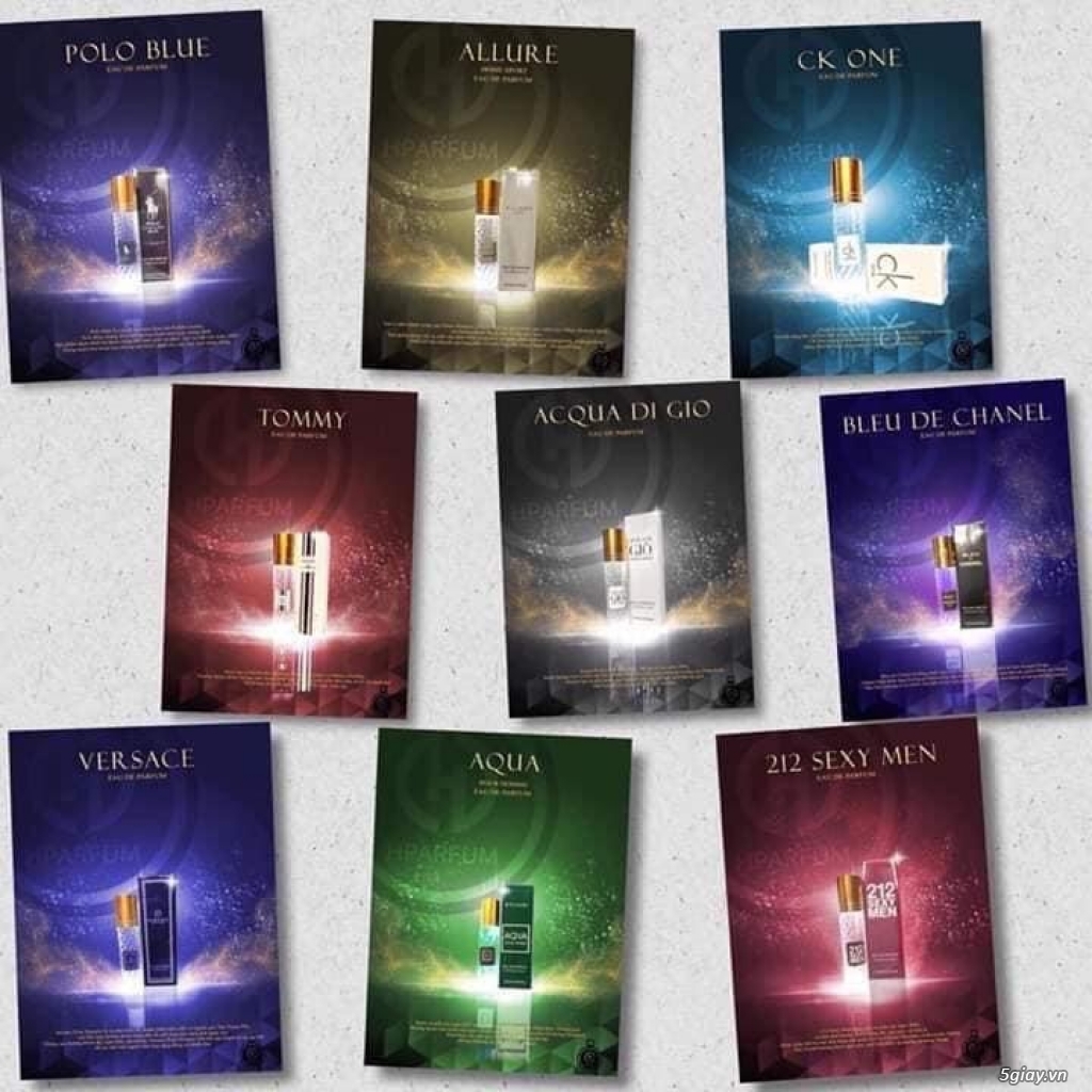 Nước Hoa Tinh Dầu Thơm Pháp Hparfum - 4