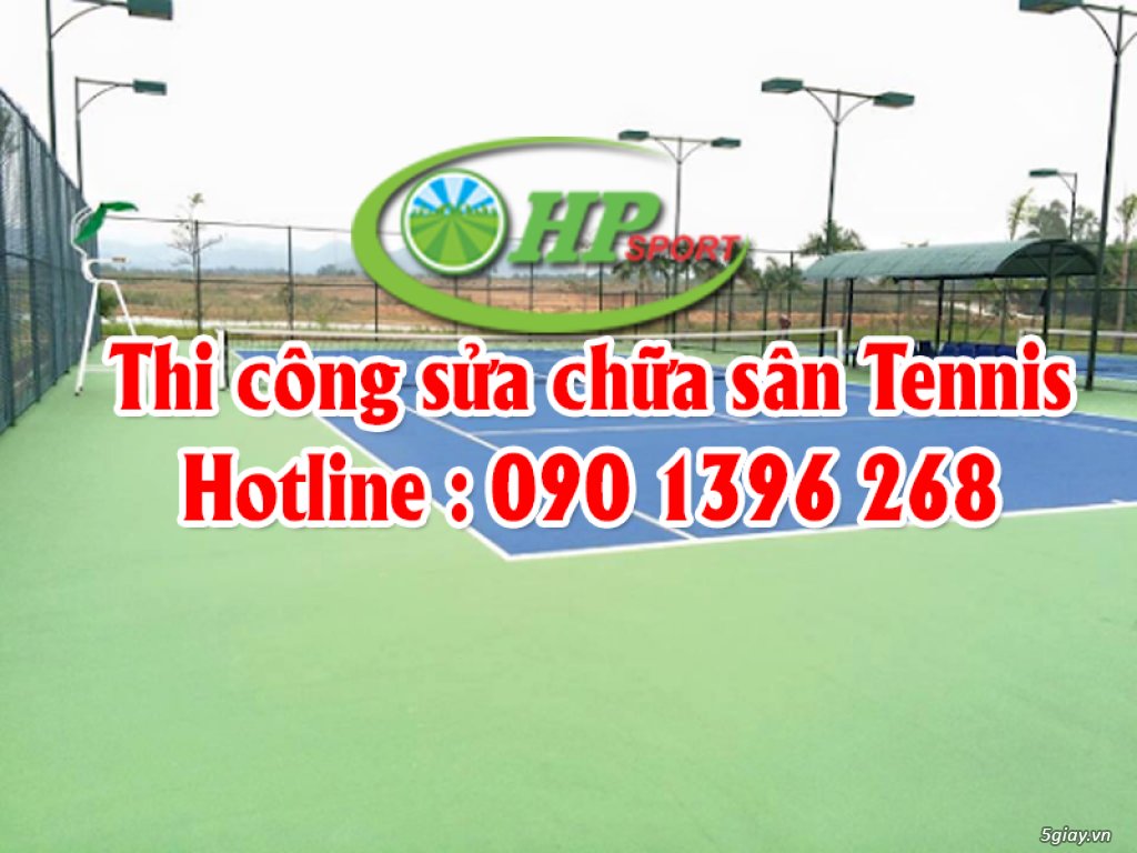thi công sân tennis Công Ty TNHH Đầu Tư HP Group.