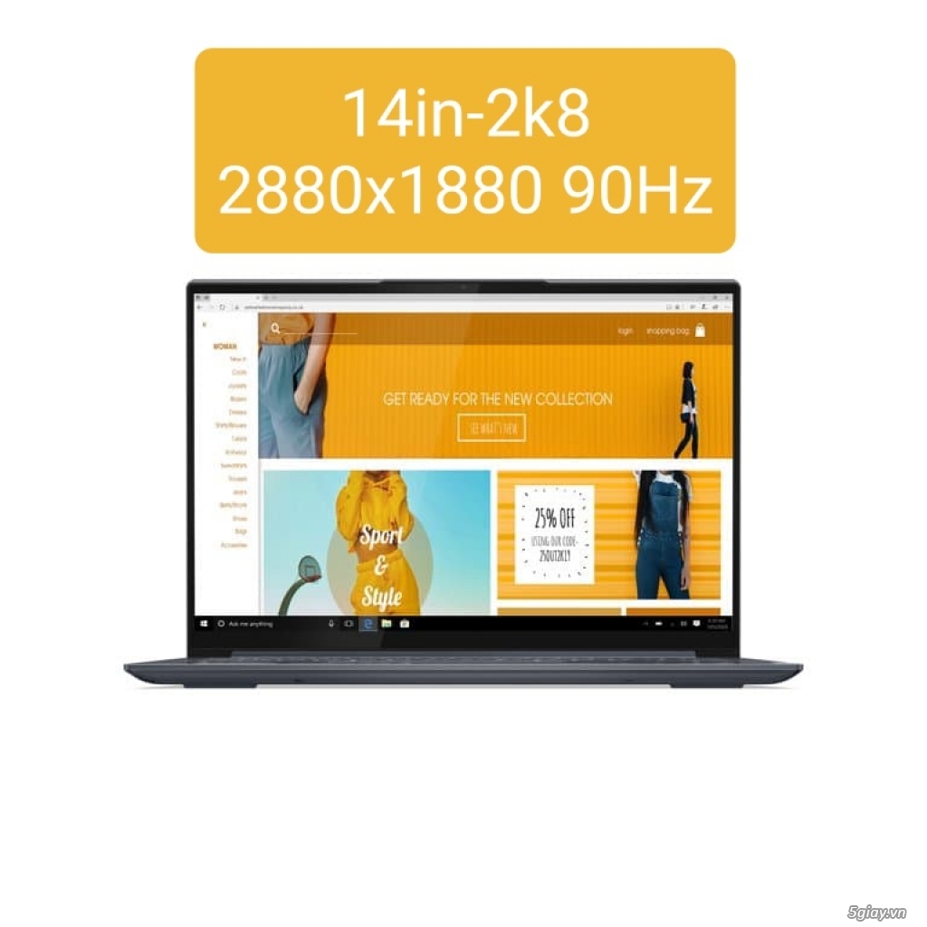 Lenovo Ideapad Slim 7i Pro, i7-11370H, 16GB/1T Ssd 14in 2.8K Mới 100% - 1